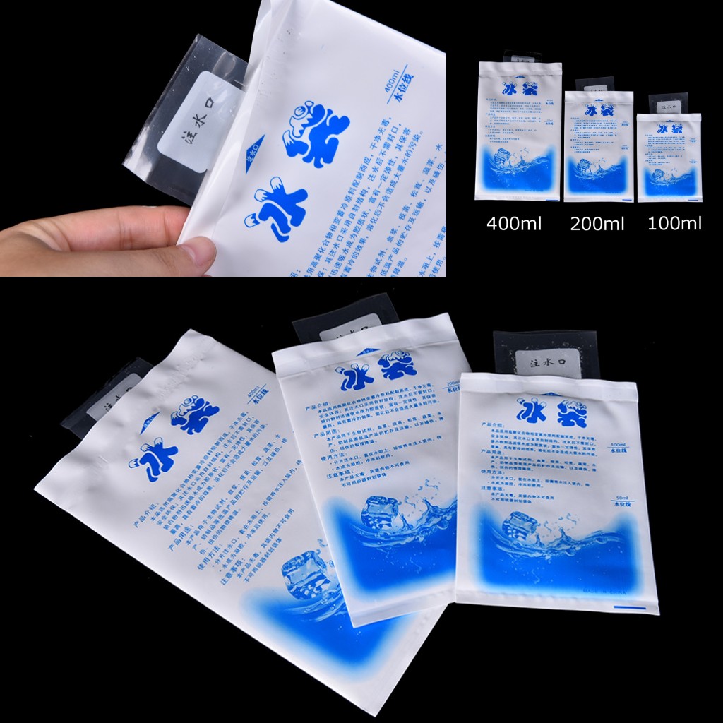 Food Storage Food Safety - 5 adet 100/200/400ML anlık soğuk buz