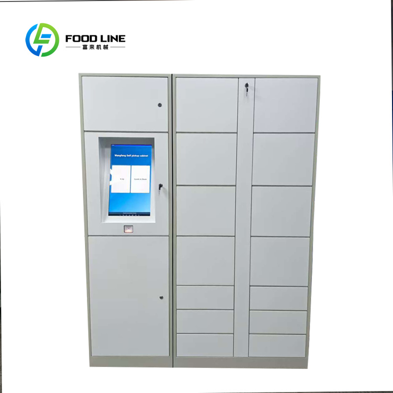 Food Storage Locker - Özelleştirilmiş Apartman Kampüsü Akıllı Elektronik Kilitli