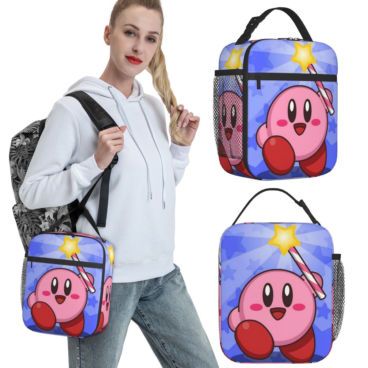 Food Storage In Cooler - Pembe Kirbys Komik Oyun Ürünü Yalıtımlı