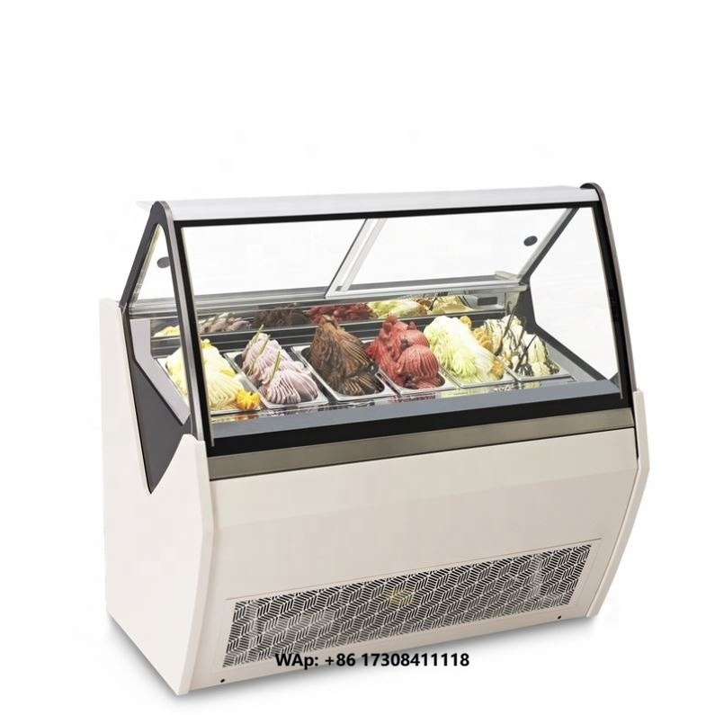 Food Storage Refrigerator - Etkileyici Cam Kapılı Sandık Tipi Dondurucu