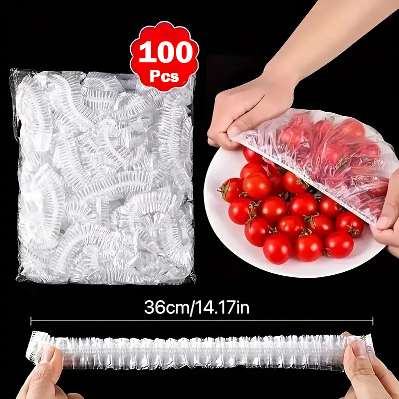 Food Storage Food Safety - 100 adet gıda sınıfı tek kullanımlık