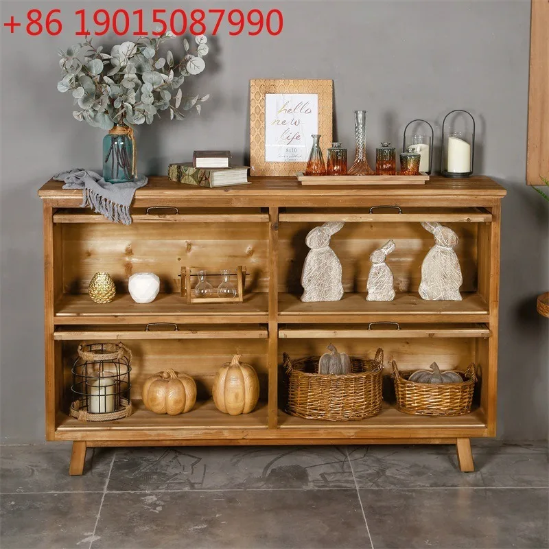 Food Storage Locker - Masif ahşap çift katmanlı ve üç