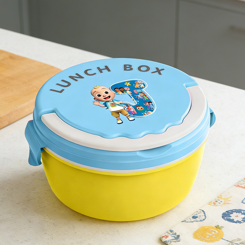 Food Storage For - Cocomelon'lar Öğle Yemeği Kutuları Taşınabilir Bento