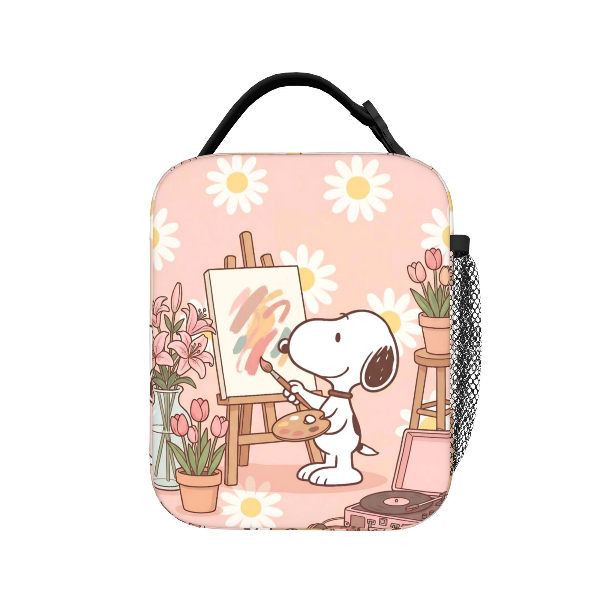 Food Storage In Cooler - Sevimli S-Snoopys Yalıtımlı Öğle Yemeği Çantası