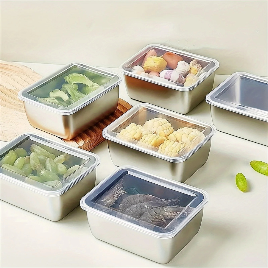 Food Storage Method - 1/3/5 adet paslanmaz çelik gıda saklama