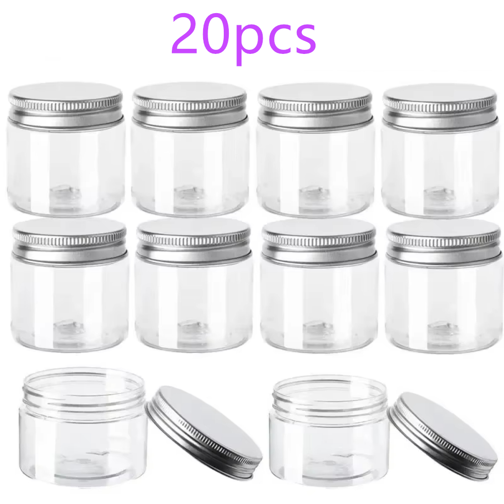 Food Storage Drums - 20 adet/grup 30/50/60/80 ml saklama kavanozları