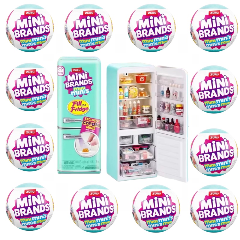 Yeni ZURU Mini Markalar Buzdol - Food Storage Kits incelemesi ve fiyatı