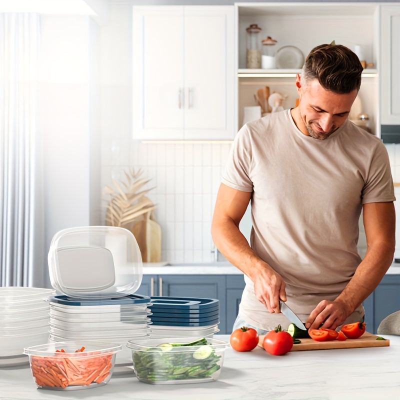 6'lı Şeffaf İstiflenebilir Pla - Set Food Storage incelemesi ve fiyatı