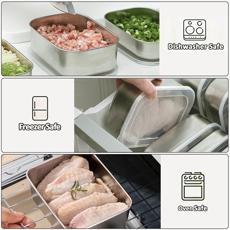 Paslanmaz Çelik Gıda Saklama K - Food Storage For incelemesi ve fiyatı