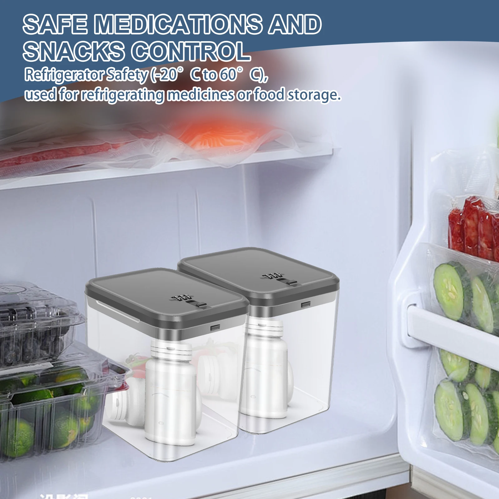 Şeffaf Kilitli Kutu, Şifreli K - Food Storage Locker incelemesi ve fiyatı