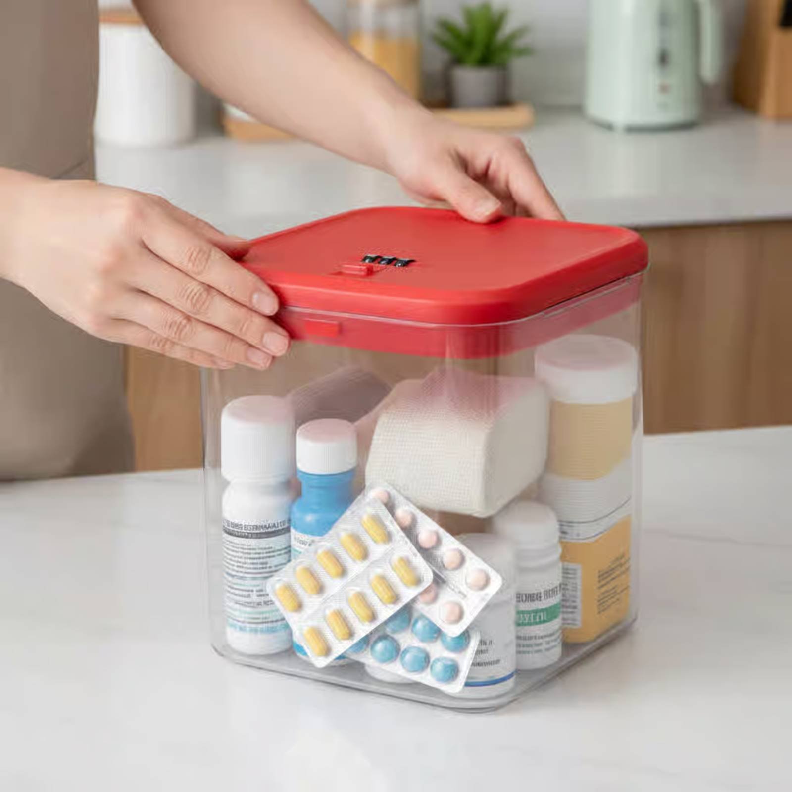 Şeffaf Kilitlenebilir Kutu Çok - Food Storage For incelemesi ve fiyatı