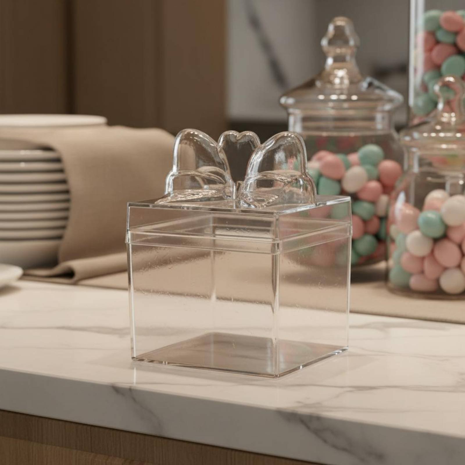 Şeffaf Plastik Şeker Kutusu Ku - Food Storage For incelemesi ve fiyatı