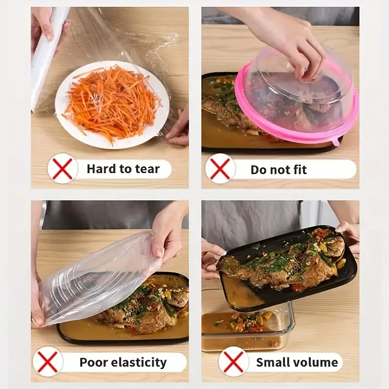 100 adet gıda sınıfı tek kulla - Food Storage Food Safety incelemesi ve fiyatı