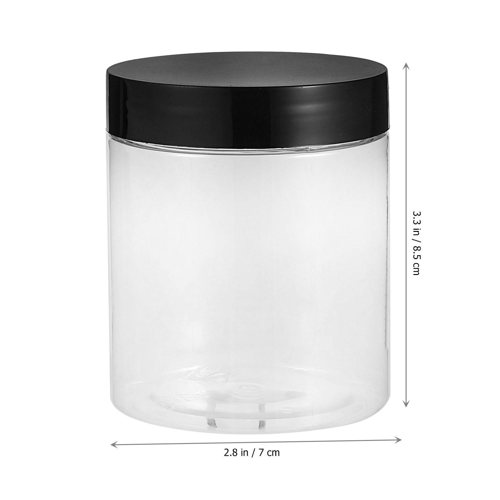 12 Adet Yüksek Kaliteli Şeffaf - Food Storage Jars Airtight incelemesi ve fiyatı