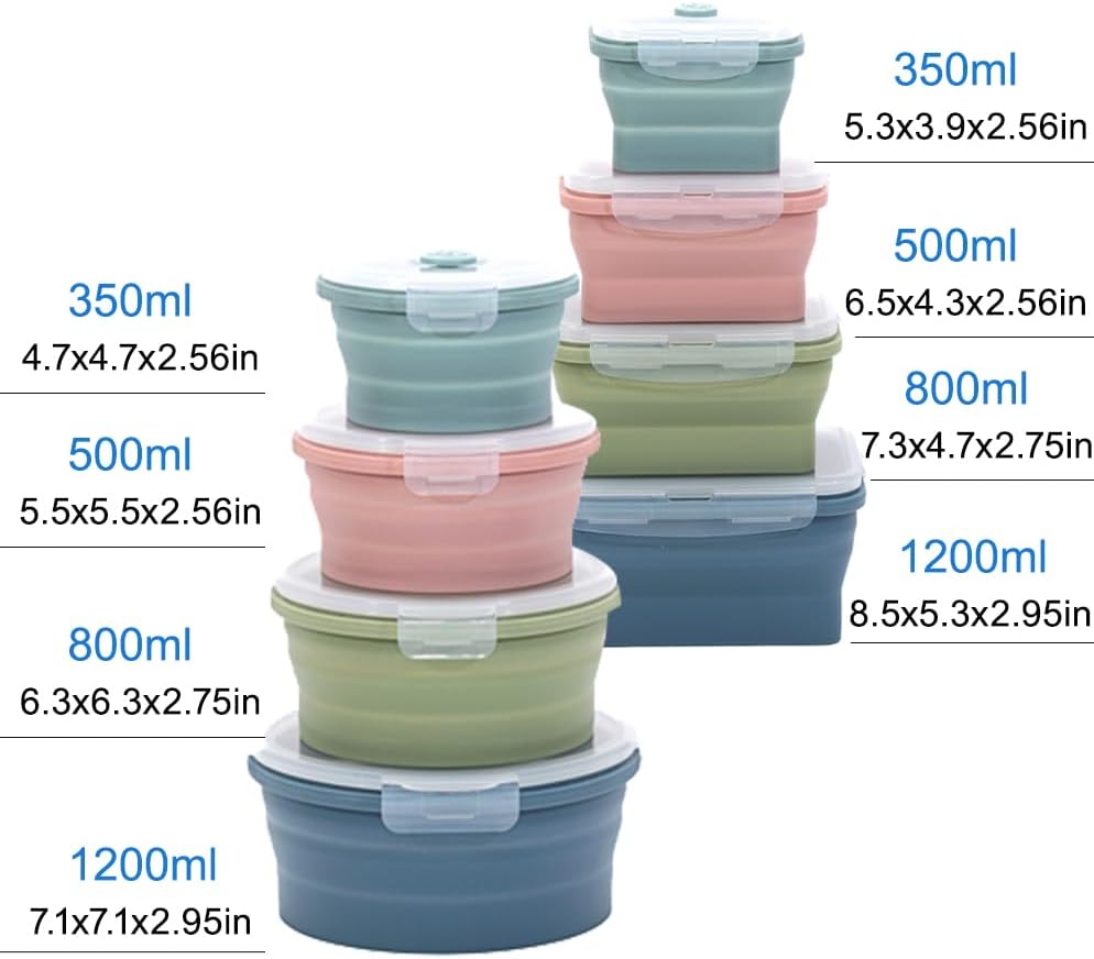 Katlanabilir Silikon Gıda Sakl - Food Storage Kits incelemesi ve fiyatı