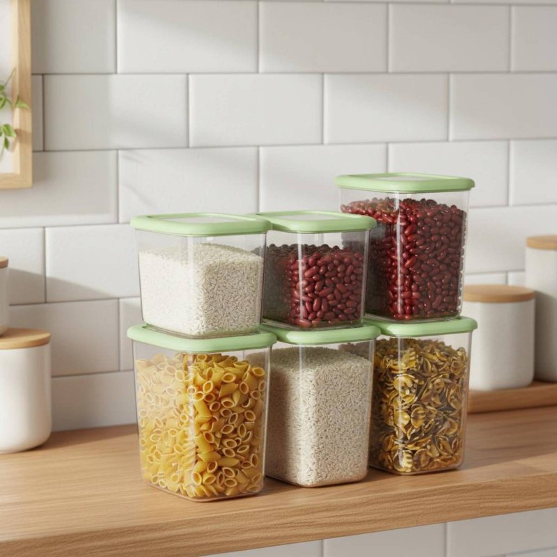 6 Parça Hava Geçirmez Gıda Sak - Set Food Storage incelemesi ve fiyatı