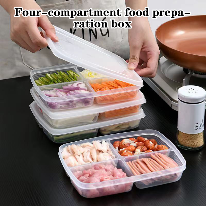 Yeni 【4 Bölmeli Plastik Saklam - Food Storage Method incelemesi ve fiyatı