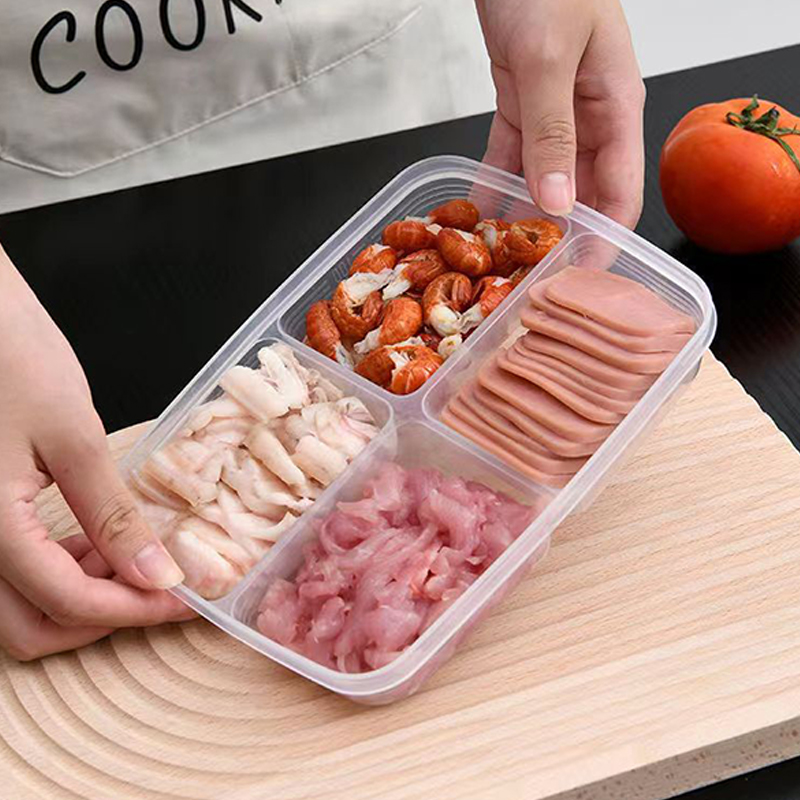 Yeni 【4 Bölmeli Plastik Saklam - Food Storage Method incelemesi ve fiyatı