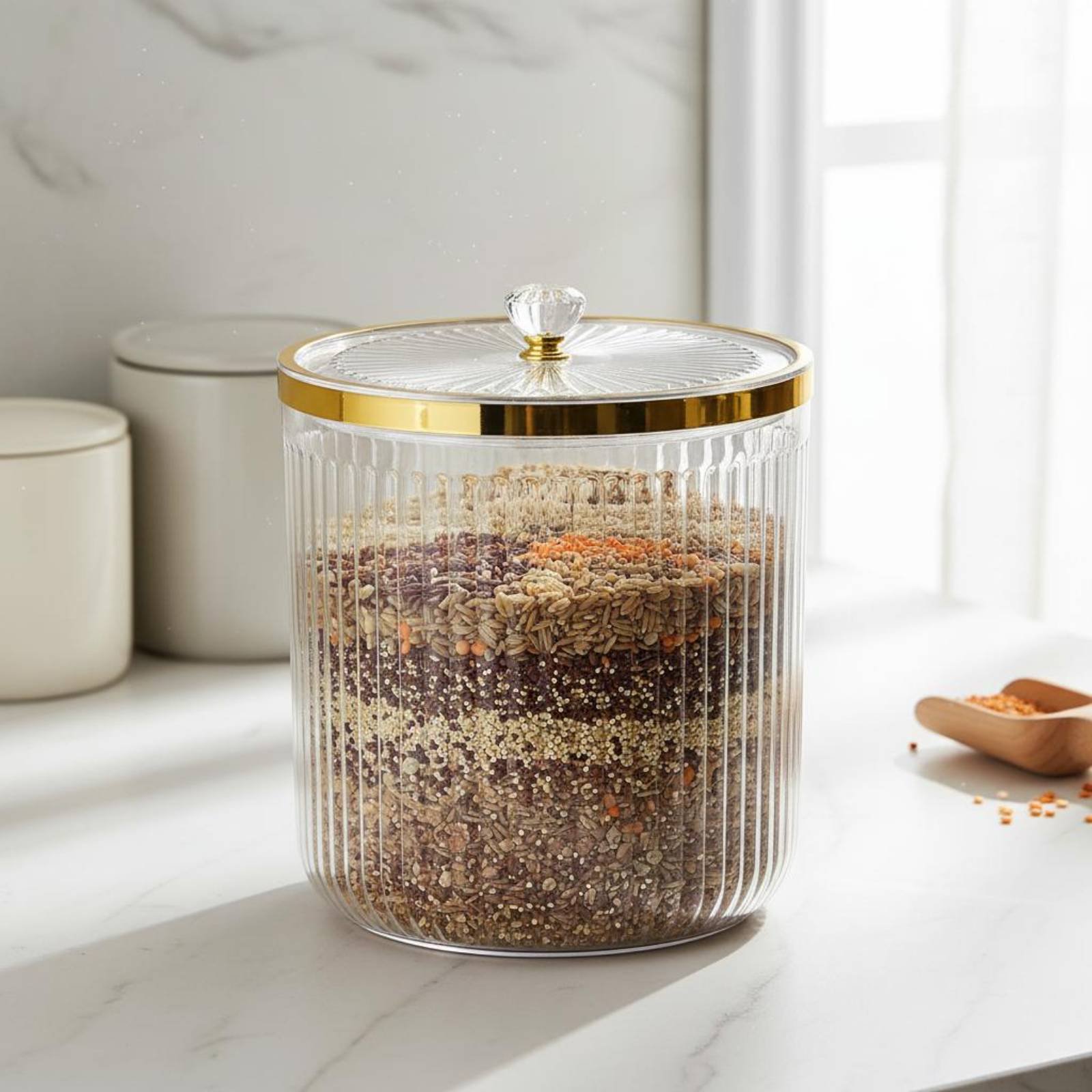 Kuru Gıda Saklama Kabı Geniş A - Food Storage Jars Airtight incelemesi ve fiyatı
