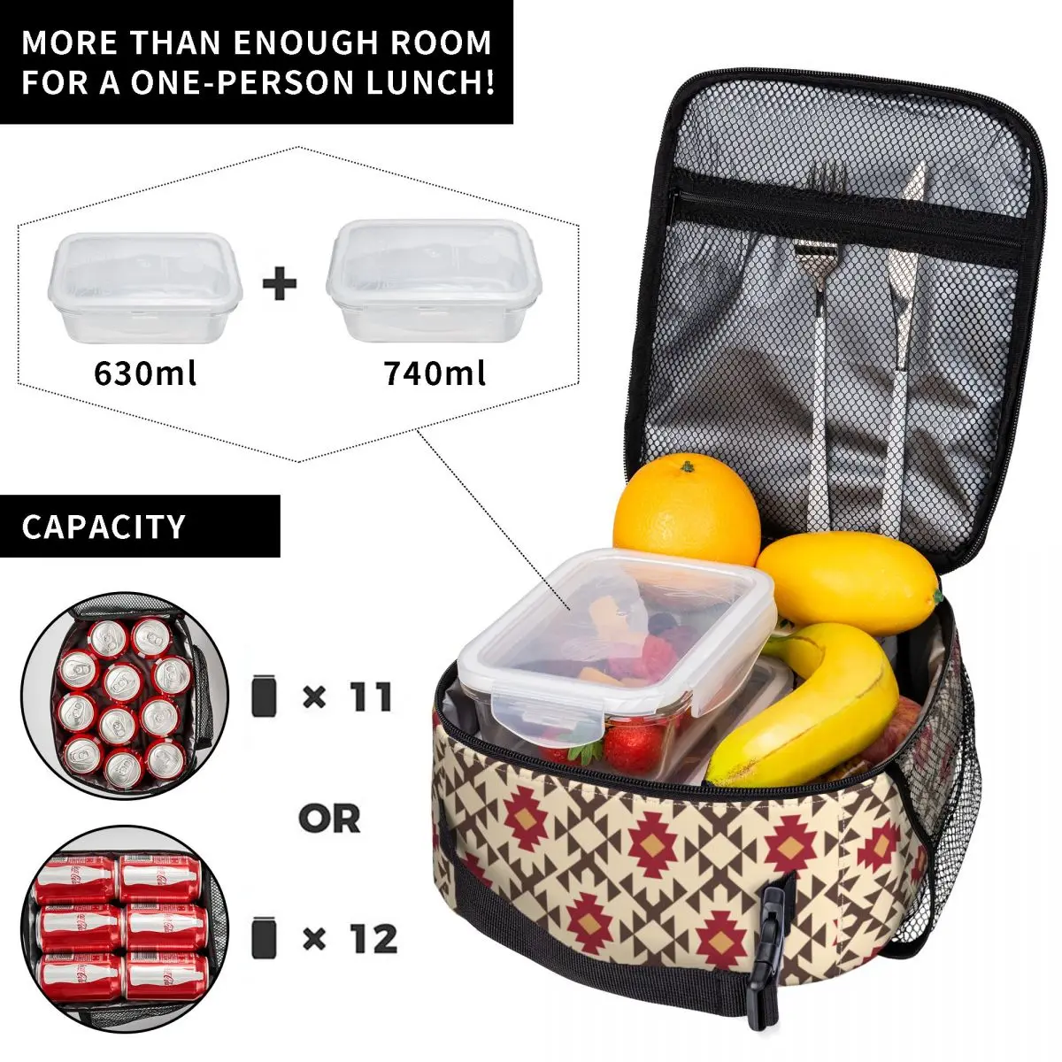 Navajo Aztek Etnik Desenli Yal - Food Storage In Cooler incelemesi ve fiyatı