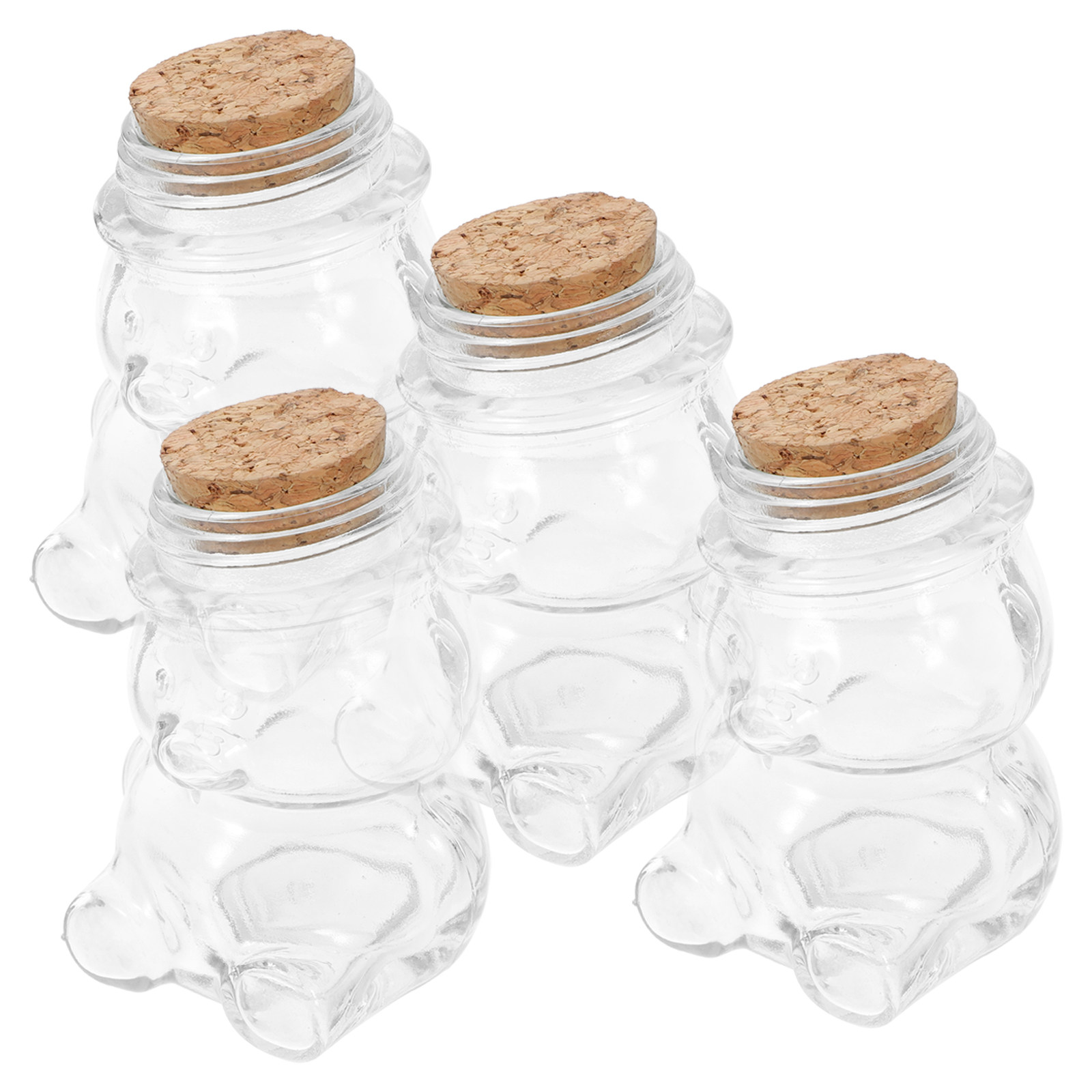 4 adet cam şeker kavanozu seti - Food Storage Jars Airtight incelemesi ve fiyatı