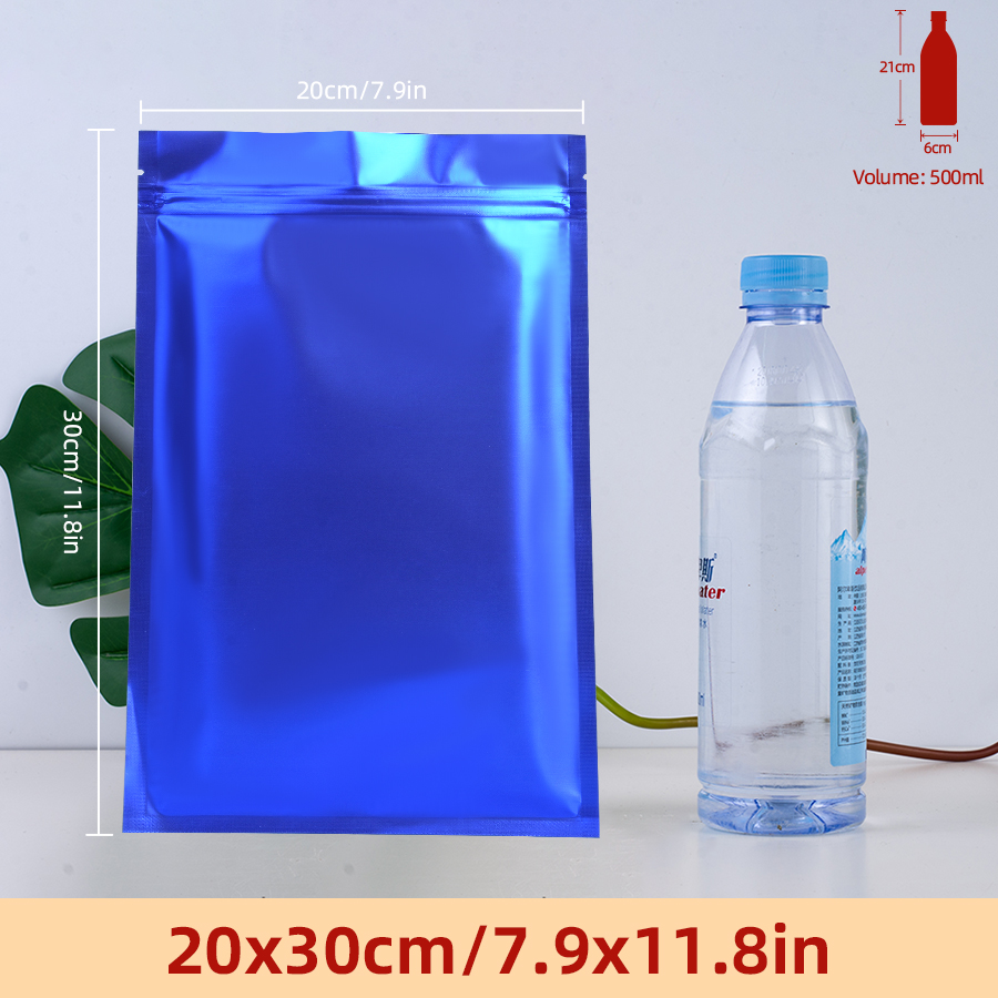 100 adet Mat Mavi Folyo Fermua - Food Storage Bags Reusable incelemesi ve fiyatı