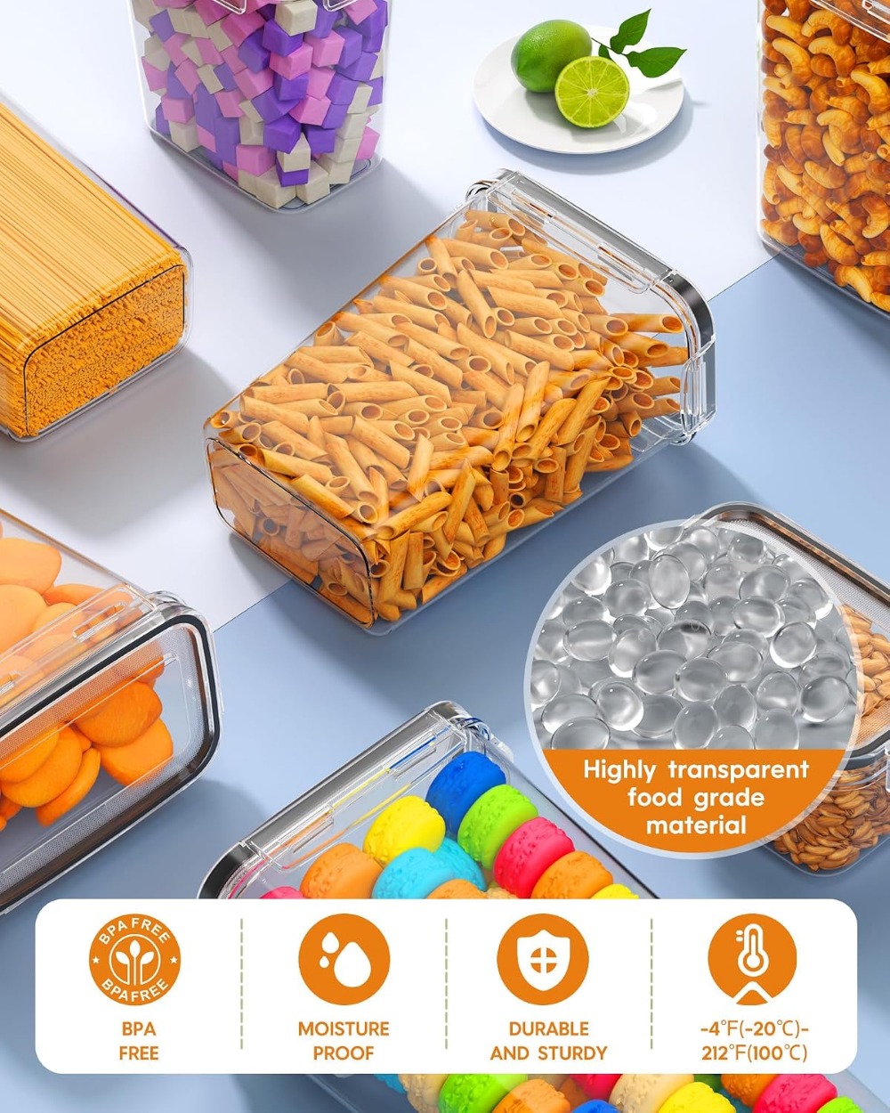 24 Adet Hava Geçirmez Gıda Sak - Food Storage Lid incelemesi ve fiyatı