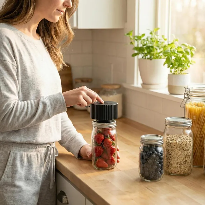 Elektrikli Mason Kavanoz Vakum - Food Storage Kits incelemesi ve fiyatı